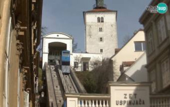 Obraz podglądu z kamery internetowej Zagreb - Funicular